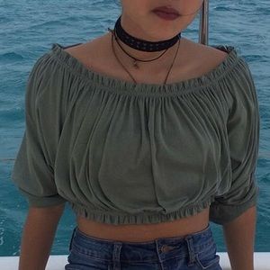off the shoulder top